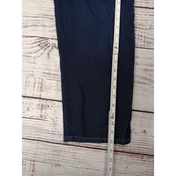 UKA JEANS women's 18A blue jeans pants High Rise Cotton Blend Stretch - Picture 7 of 8